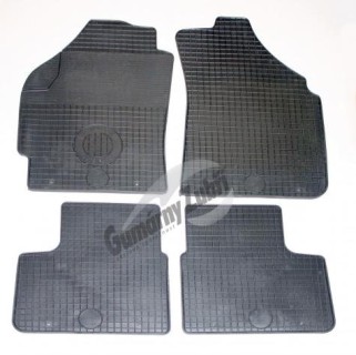 Rubber floor mats set Daewoo Matiz (2004-)
