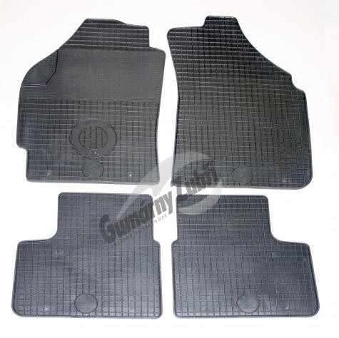 Rubber floor mats set Daewoo Matiz (2004-)