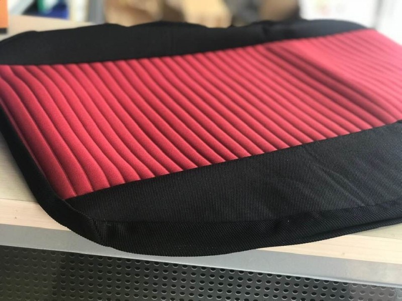 Universal seat covers BUS (1+2seats) /good quallity textile, bordo color