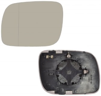 Left side mirror insert VW Touareg (2002-2006)
