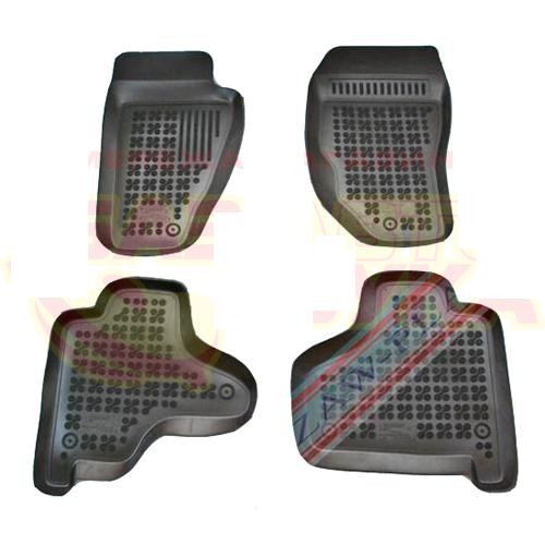 Rubber floor mat set Jeep Cherokee (2008-2013) with edges
