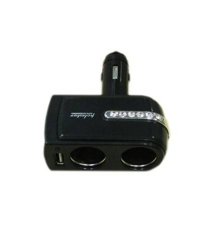 Lighter plug + USB, 12V