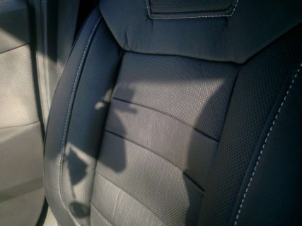 Leather imitation car seat cover set with zippers - VILKAN LORD, grey color 