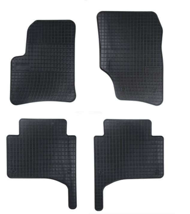 Rubber floor mats set Porsche Cayenne (2002-2010)/ VW Touareg (2002-2010) 