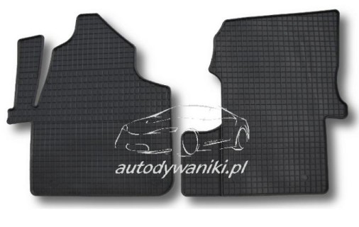 Rubber floor mats set for  VW Sprinter W906 (2006-)