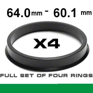 Wheel hub centring ring 64.0mm ->60.1mm