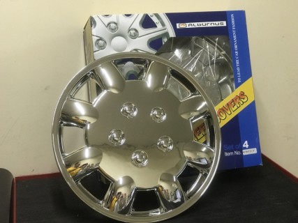 Hubcap set R14", chrome