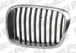 Radiator grill BMW 5-serie E39 (2000-2003), right 