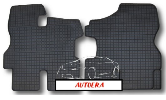 Rubber floor mats set  Ford Transit (1992-2000)