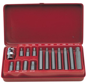 Tool set 1/2", 4-12mm, 15pcs.