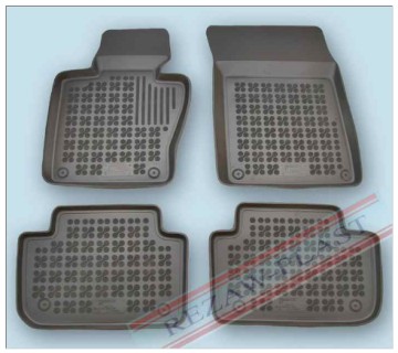 Rubber floor mat  set  BMW X3 E83 (2004-2010) with edges