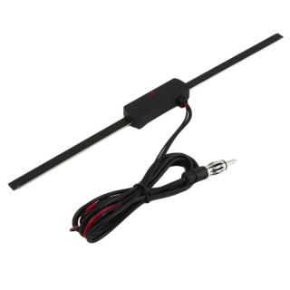 Interrior radio antenna with amplifier (active)