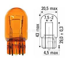 Bulb WY21/5W, 12V