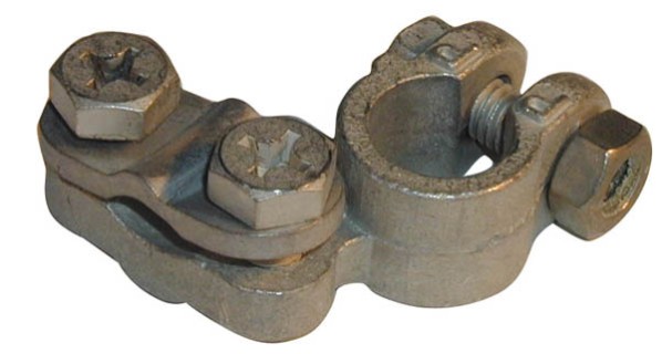 Battery clamp, -(negative)