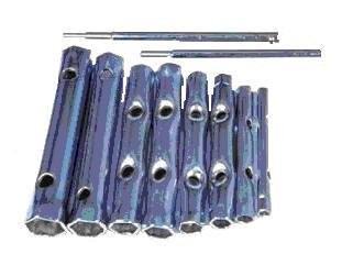 Tubular box wrench set 10pcs.