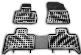 Rubber floor mats set BMW X5 E53 (1999-2007), with edges