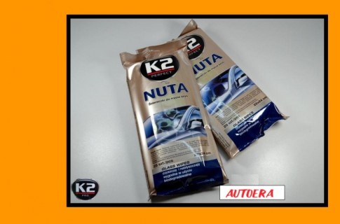 Glass cleaner (nappkins) - K2 NUTA, 25pcs.