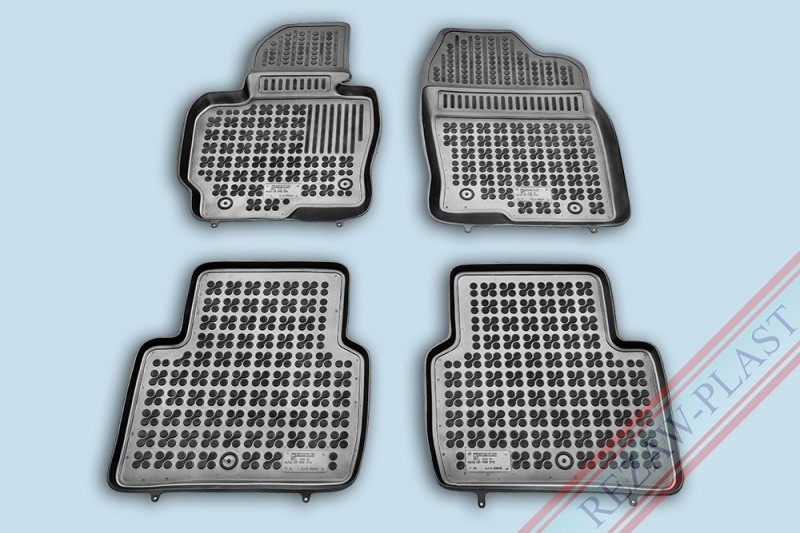 Rubber floor mats set Mazda CX-5 (2012-2020), with edges