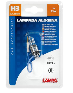 Car bulb H3 55W, 12V 