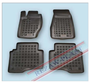 Rubber floor mat set Jeep Commander (2006-2010) with edges