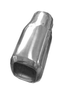 Muffler blowpipe end