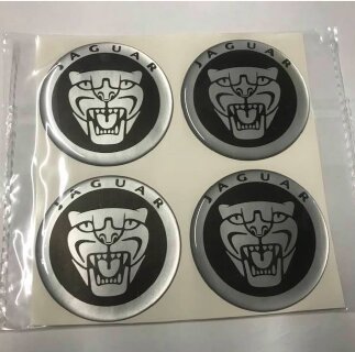 ALLOY WHEEL TRIM CENTRE CAP DECAL LOGO Jaguar, diam.56mm