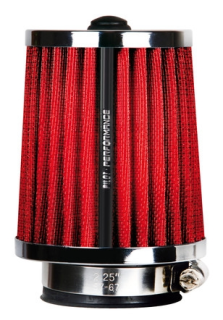 Sport air filter - RED, max. d-54mm