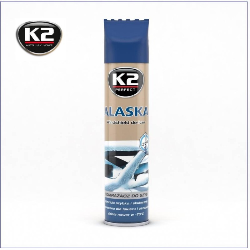 Windshield De-icer/Defroster K2 ALASKA -60C, 300ml.
