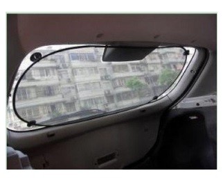 Black rear window shade 50x100cm 
