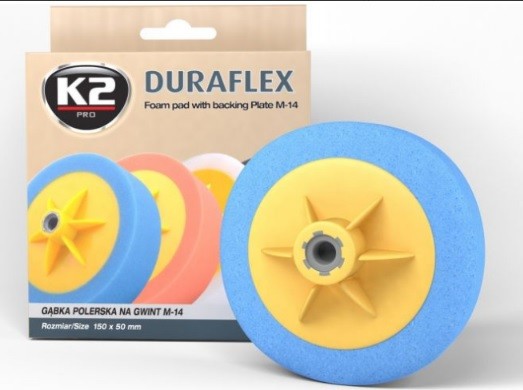 Polishing sponge blue color  - K2 DURAFLEX