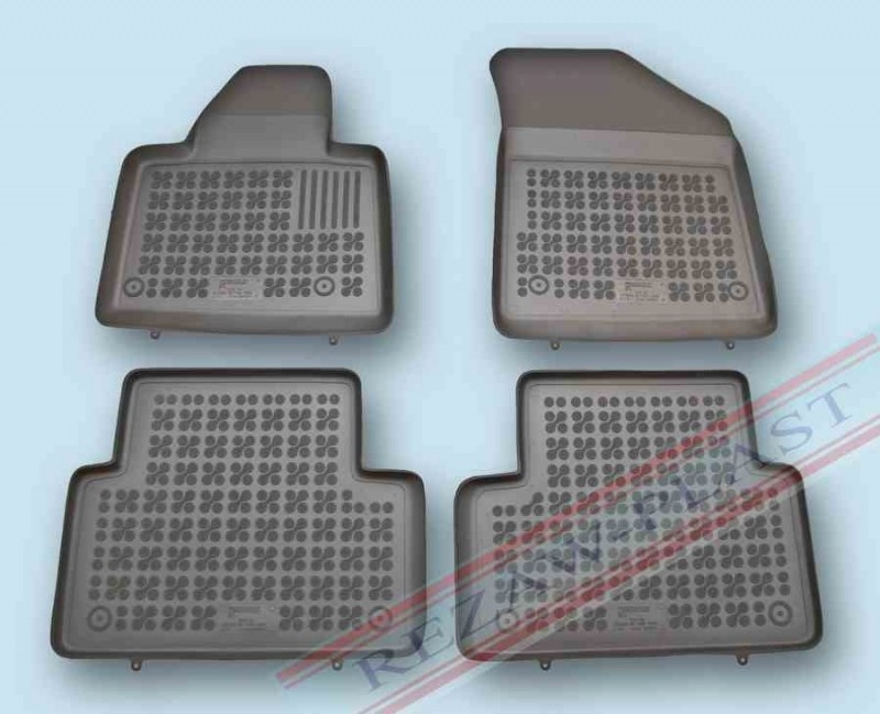 Rubber floor mat set Citroen C5 (2008-), with edges