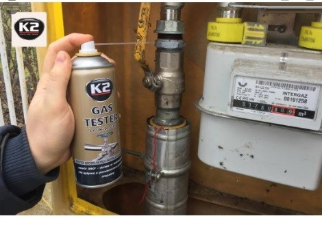 K2 GAS TESTER , 400ml.