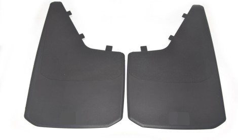 Pair of universal elastic PVCr mudflaps 