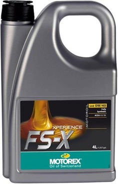 Synthetic motor oil Motorex Xperience FS-X  0w40 4L