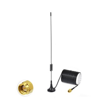 Radio antenna with magnet, 32cm