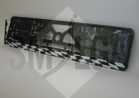 Plate number holder - FLAGS