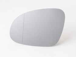 Left side mirror insert, sfere for VW GOLF (2003-2009)/ Passat B5+ (2000-2005)