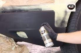 Black bumper paint - K2 BUMPER , 400ml.