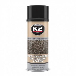 Black bumper paint - K2 BUMPER , 400ml.