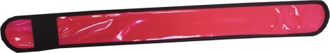 Reflector with optical fiber light