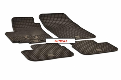 Rubber floor mat set Opel Agila (2008-2014) 