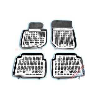 Rubber floor mat  set BMW 3-serie E36 (1991-1998) with edges