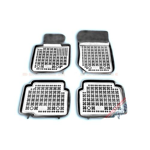 Rubber floor mat  set BMW 3-serie E36 (1991-1998) with edges