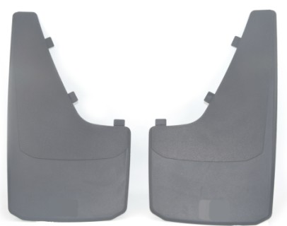 Pair of universal elastic PVCr mudflaps 