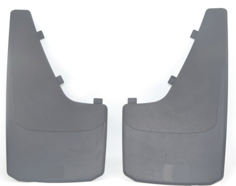 Pair of universal elastic PVCr mudflaps 