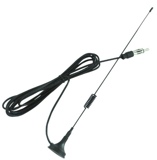 Radio antenna with magnet, 32cm