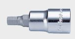 Головка торцевая c 1/4" с 6-гранником