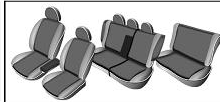 Seat cover set Mitsubishi Pajero (2006-)