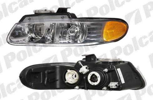 Headlamp Chrysler Town&Country (1996-2001), left