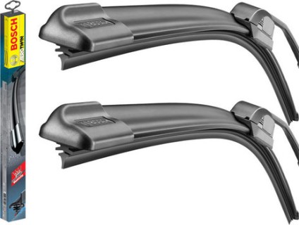 Wiperblade set BOSCH for Audi/Skoda/Nissan, 55+34сm
